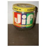 Vtg Jiff Peter Butter Jar