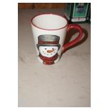 White Snowman Cup
