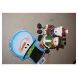 Collection of Snowman Items