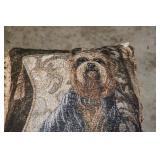 NWT Pillow w/ Yorkie