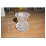 Lead Crystal Tooth Pick Holder