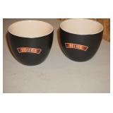 Collection of 2 Cups  Yours & Mine