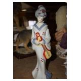 Asian Theme Lady Playing Music