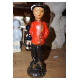 Vtg Oriental Male Figurine w/few chips