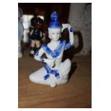 Thai Temple Dancer Porcelain Figurine