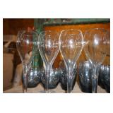 6 Tall Wine Glasses