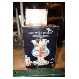 Wee-Willie-Winkie Table Lantern w/candles