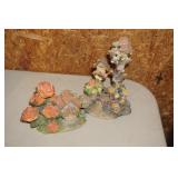 2 Resin Figurines