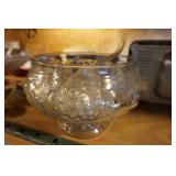 Punch Bowl w/cups & ladle