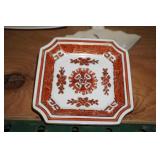 Small Square Asian Theme Dish