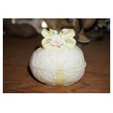 Egg Trinket Dish by Lefton China