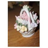 Capodimonte Style Small Basket