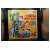 Walt Disney Learning to Tell Time Is Fun Record