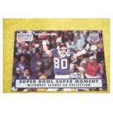 McConkey Scores on Deflection #150 Trading Cards