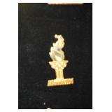 Gold Olympic Flame 1996 Atlanta Pin