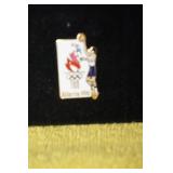 Men's Basketball 1996b Atlanta Olympic Pin White