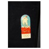 Coca-Cola Polar Bear Skiing Olympic Pin