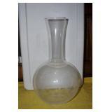 Princess House Glass Vase with Etching