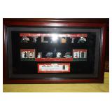 1996 Complete Olympic Pin Set Framed