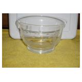 Princess House Small Condiment Dish with Etchings