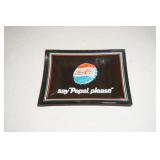 Glass Pepsi Trinket Tray