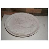 Frankoma Plate 1971  No Room in the Inn