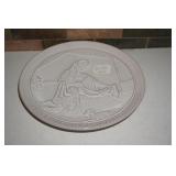 Frankoma Plate 1969  Laid in A Manger
