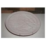 Frankoma Plate 1988 The Guiding Light