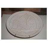 Frankoma Plate 1985  The Angels Watched