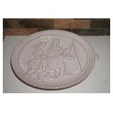 Frankoma Plate 1968  Flight Into Egypt