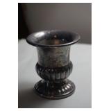 Silver-Plate Mini Urn, Vase or Planter
