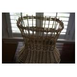 VTG Wicker Magazine Holder