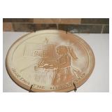 Teen-Agers of the Bible Frankoma Plate