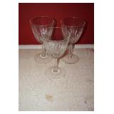 Set of 3 Goblets by Cristal D