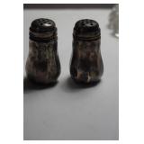 Sterling Silver Individual Salt and Pepper Shakers