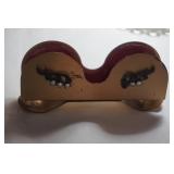 VTG Gold-Tone Eye Glass Holder