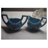Mini Creamer and Sugar Set
