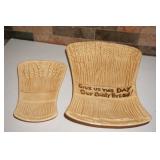 Give Us Our Daily Bread Wheat Plates