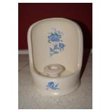 Dutch Delft Style Candle Holder Blue & White