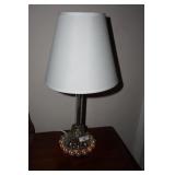 Pair of Small Candlewick Lamps with Shades