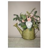 Wall Decor 1/2 Can w/flowers