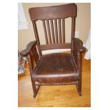 ANTQ Wooden Rocker