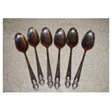 Oneida Prestige Plate Distinction 6 Teaspoons