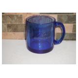 Coblat Blue Glass Coffee Mug