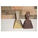 Two Small Brass Bells