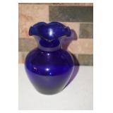 Cobalt Blue Small Vase