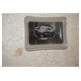 Andrew Jackson On Sam Patch Glass Bowl