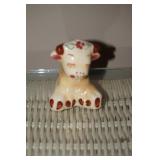 Porcelain Cow Figurine