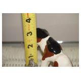 Porcelain Hound Dog Figurine