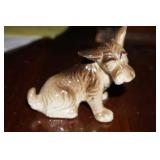 Porcelian Sad Dog Figurine